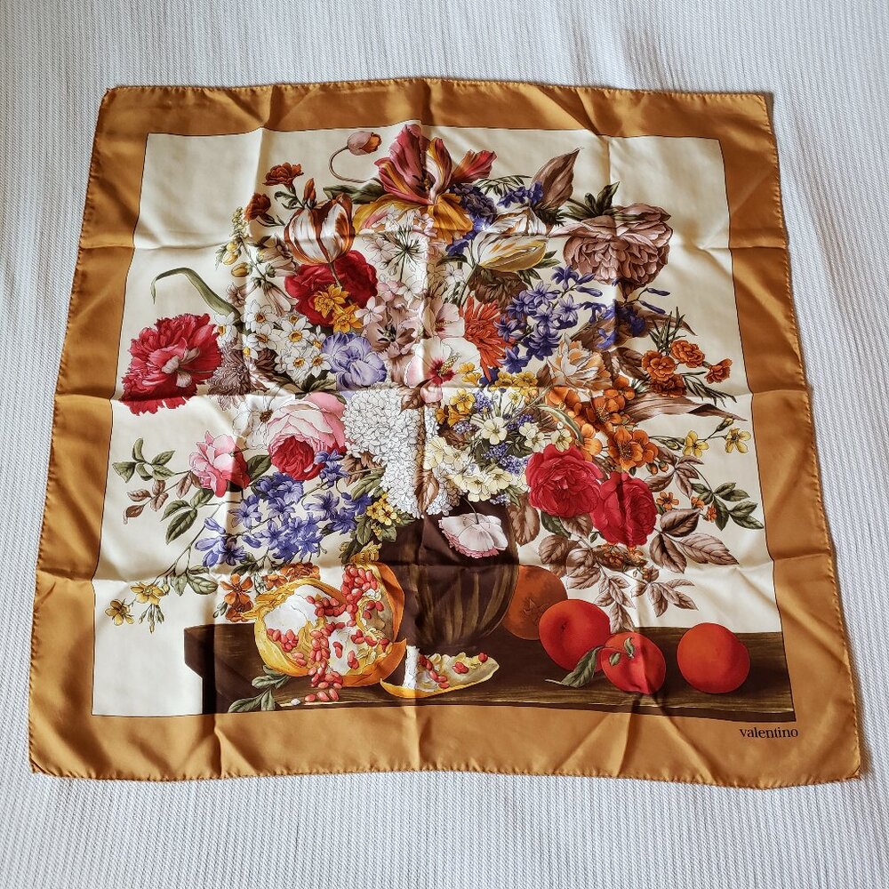 Valentino silk scarf